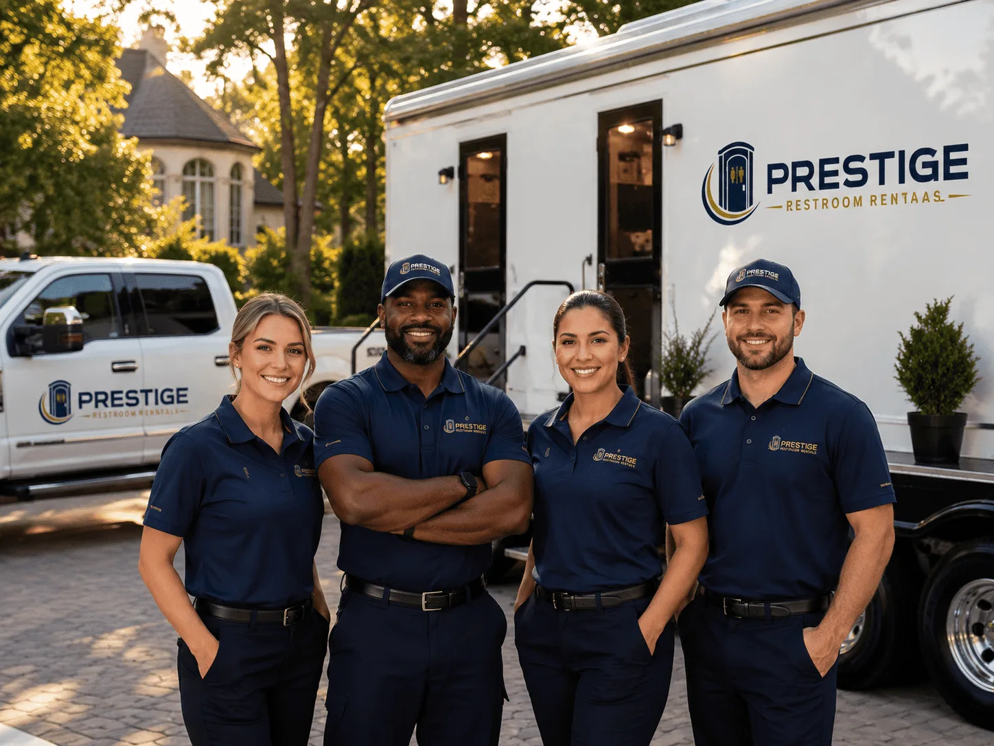 Trusted Luxury Portable Restrooms company in Red Level, AL